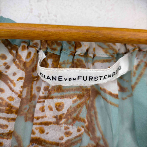 ダイアンフォンファステンバーグ DIANE VON FURSTENBERG シルク フラワー ブラウス レディース 2