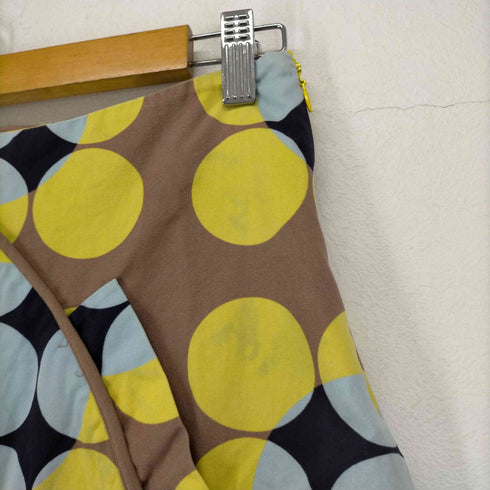 マルニ MARNI マルチカラ―ドット柄パイピングスカート レディース EUR:38