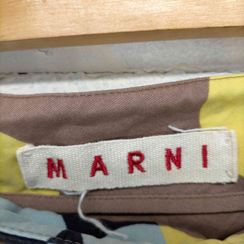 マルニ MARNI マルチカラ―ドット柄パイピングスカート レディース EUR:38