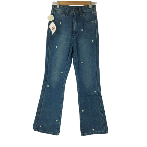ラングラー Wrangler フラワーエンブロイダリーパンツ レディース JPN:S