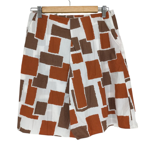 マルニ MARNI フロントプリーツ総柄スカート レディース JPN:40