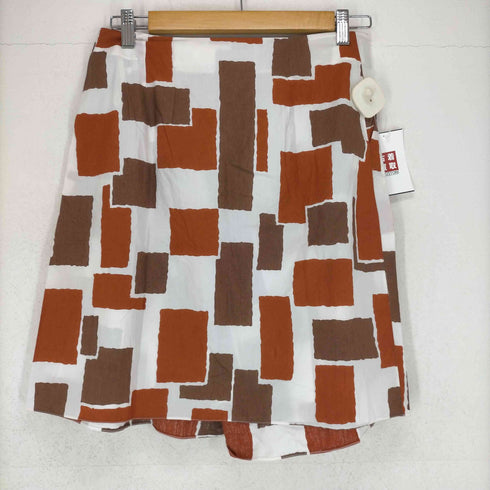 マルニ MARNI フロントプリーツ総柄スカート レディース JPN:40