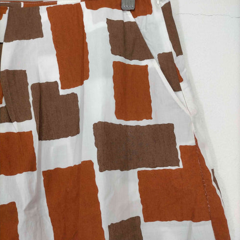 マルニ MARNI フロントプリーツ総柄スカート レディース JPN:40