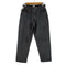シオタ CIOTA ブラック スビンコットン 13.5OZ ワイドテーパードデニム メンズ 29