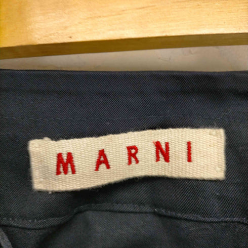 マルニ MARNI フロントリボン タック入りコットンフレアスカート レディース JPN:38