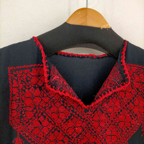 エスニック 刺繍ロングワンピース レディース