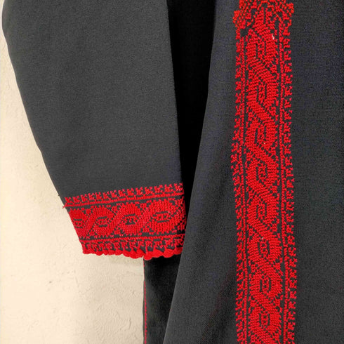 エスニック 刺繍ロングワンピース レディース