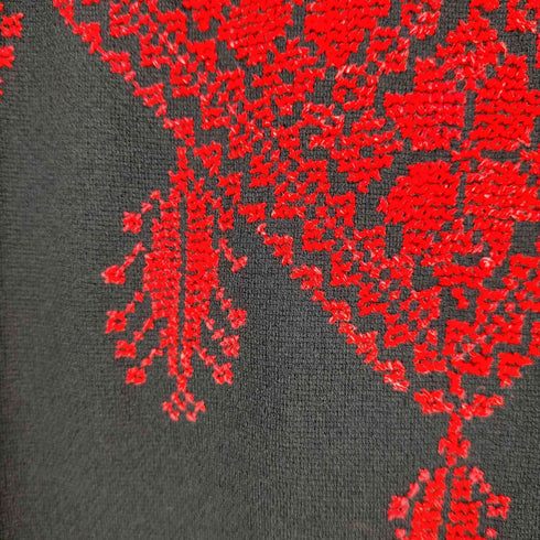 エスニック 刺繍ロングワンピース レディース