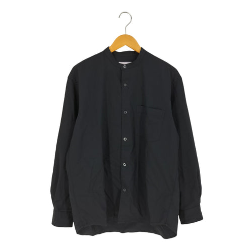 アーバンリサーチ URBAN RESEARCH WASHABLEウールバンドカラーシャツ メンズ JPN:L