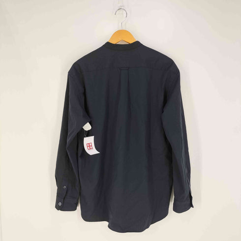アーバンリサーチ URBAN RESEARCH WASHABLEウールバンドカラーシャツ メンズ JPN:L