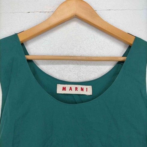 マルニ MARNI アシンメトリーノースリーブブラウス レディース JPN:40