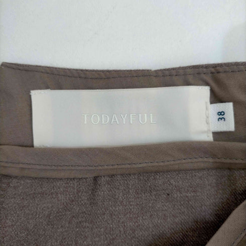 トゥデイフル TODAYFUL Highwaist Tuck Halfpants ハイウエストタックハーフパンツ レディース JPN:38