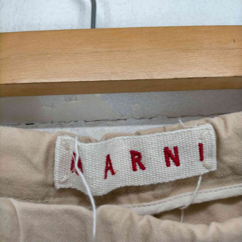 マルニ MARNI フロントコード デザインポケットクロップドパンツ レディース JPN:38