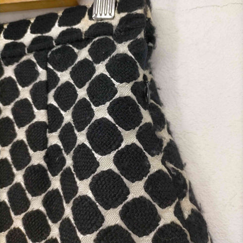 ジュンヤワタナベコムデギャルソン JUNYA WATANABE COMME des GARCONS 2001 01AW ドット織柄 台形スカート レディース JPN:M
