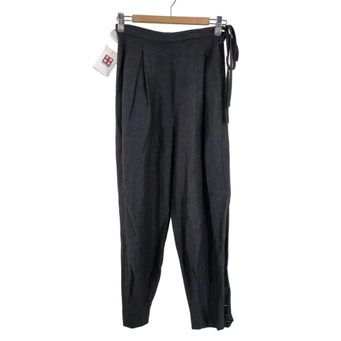 キーラ KIIRA フロントタック リネンジョッパーズパンツ レディース JPN:M