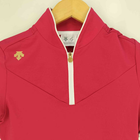 デサント descente ジップスタンド ショートスリーブシャツ レディース JPN:S