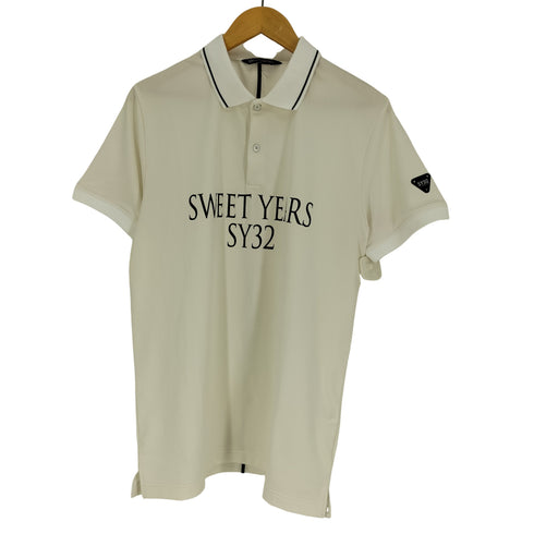 エスワイサーティトゥー SY32 by SWEET YEARS 23SS TECHNO FINE MESH POLO メンズ import:L