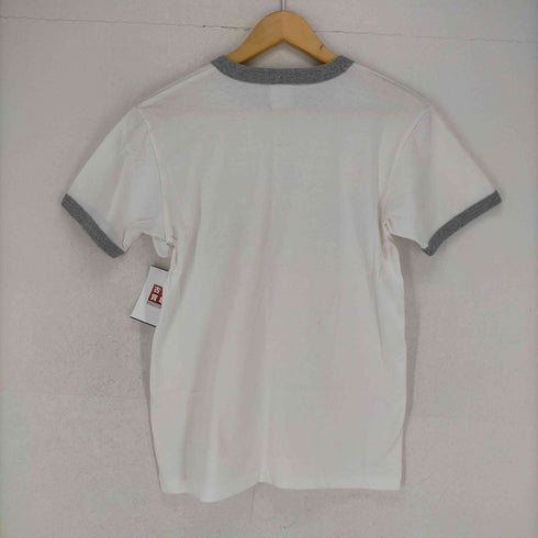 クロスステッチ CROSS STITCH プリントリンガーTシャツ メンズ JPN:S