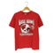 ギルダン GILDAN Ultra Cotton カレッジフットボールゲームプリント クルーネックTシャツ メンズ import:M