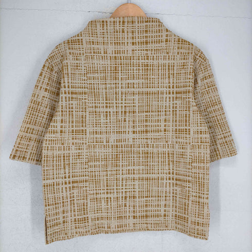 KAPPAHL フロッキープリントチェックブラウス レディース JPN:XS