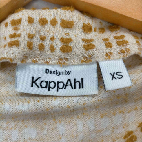 KAPPAHL フロッキープリントチェックブラウス レディース JPN:XS
