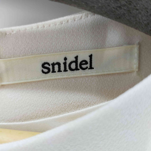 スナイデル snidel シアー切り替えミニドレス ワンピース レディース FREE