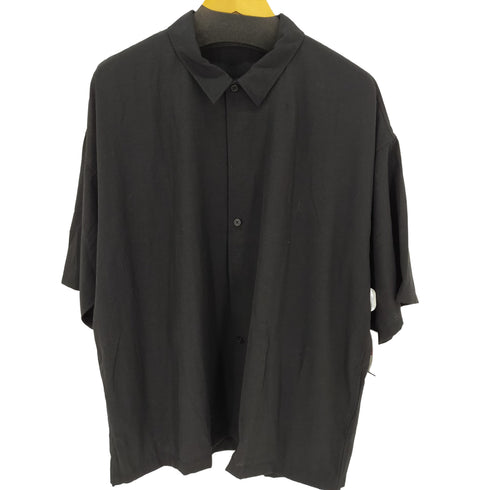 ムジルシリョウヒン 無印良品 ボックスシルエット半袖シャツ メンズ L-XL