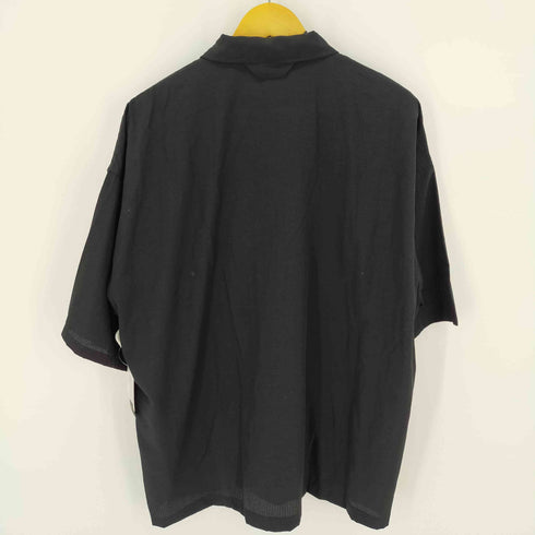 ムジルシリョウヒン 無印良品 ボックスシルエット半袖シャツ メンズ L-XL