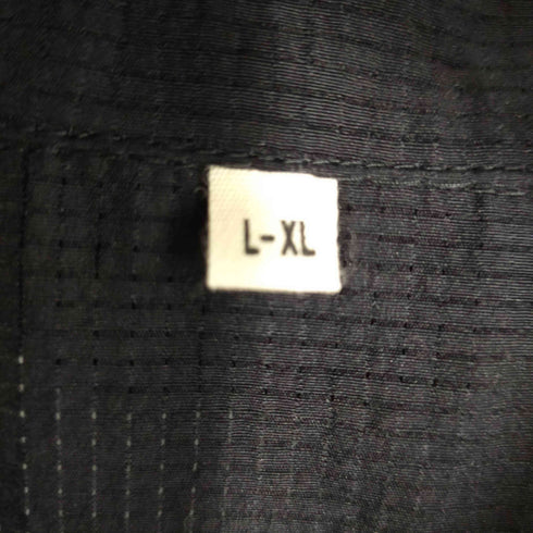 ムジルシリョウヒン 無印良品 ボックスシルエット半袖シャツ メンズ L-XL