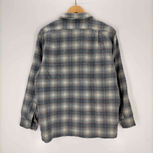 ペンドルトン PENDLETON 70S ウールオープンカラーシャツ メンズ JPN:XL