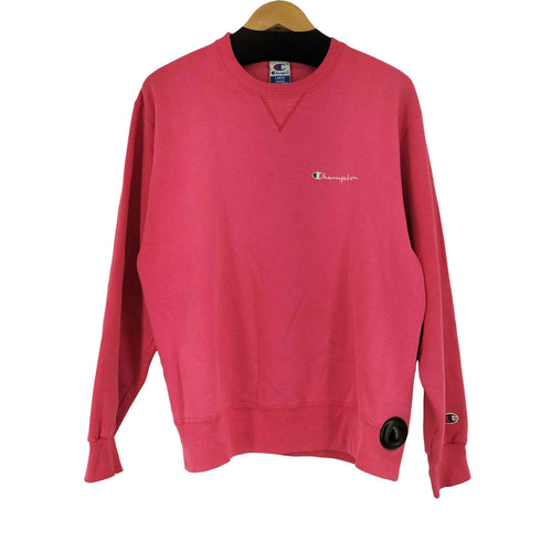 チャンピオン Champion 90s USA製 ロゴ刺繍クルーネックスウェット メンズ JPN:L