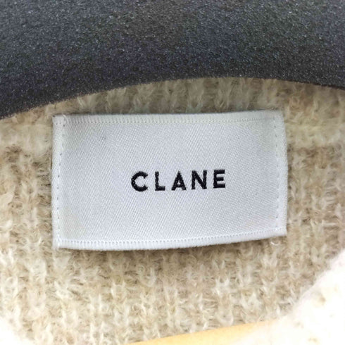クラネ CLANE MIX TWEED KNIT TOPS レディース 1