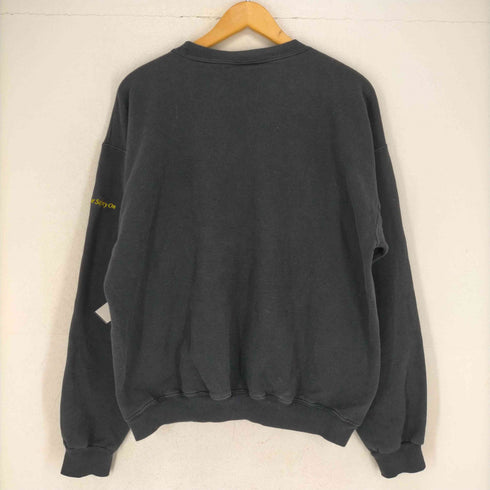 ヘインズ Hanes 刺繍タグ 企業ロゴ スウェット メンズ JPN:M