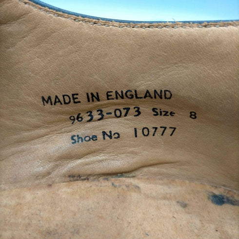 ジョージコックス GEORGE COX ラバーソール 厚底 レザー シューズ メンズ UK:8