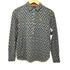 パーリーゲイツ PEARLY GATES リーフ柄 刺繍ロゴシャツ レディース 0