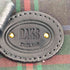ダックス DAKS 巾着 レザーチェックショルダーバッグ レディース