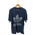 アディダス adidas 00S 黒タグ 両面トレフォイルロゴ ビッグプリント クルーネック Tシャツ ビッグサイズ メンズ 2XL