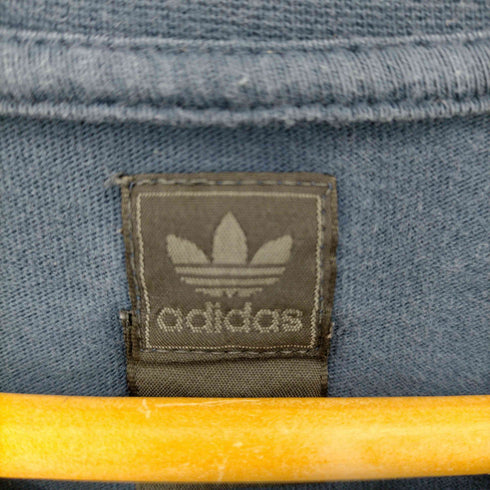 アディダス adidas 00S 黒タグ 両面トレフォイルロゴ ビッグプリント クルーネック Tシャツ ビッグサイズ メンズ 2XL