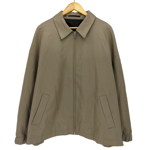 ジーユー GU フェイクレザー オーバーサイズ ブルゾンジャケット メンズ JPN:XL