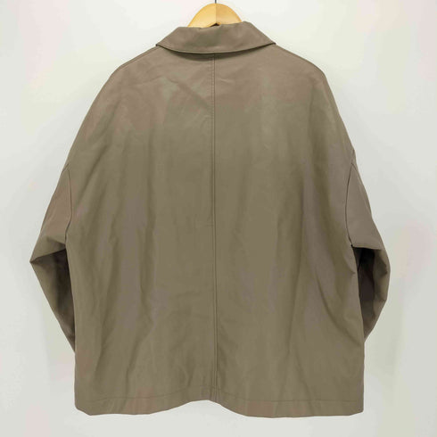 ジーユー GU フェイクレザー オーバーサイズ ブルゾンジャケット メンズ JPN:XL
