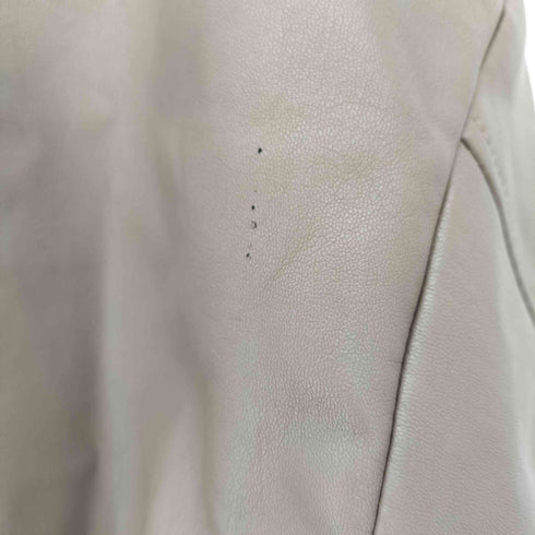 ジーユー GU フェイクレザー オーバーサイズ ブルゾンジャケット メンズ JPN:XL
