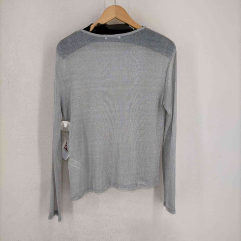 ザラ ZARA メッシュメタリックトップス レディース JPN:M