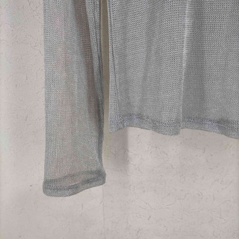 ザラ ZARA メッシュメタリックトップス レディース JPN:M
