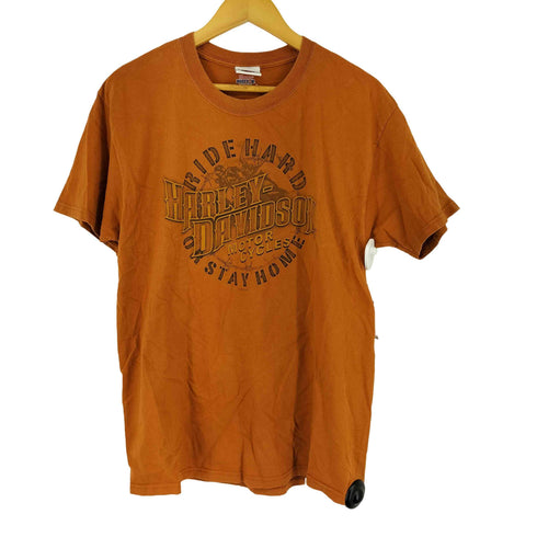 ハーレーダビッドソン HARLEY-DAVIDSON 両面プリント S/S Tシャツ メンズ import:L