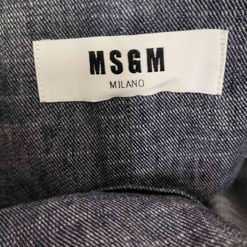 エムエスジーエム MSGM フロントリボンラップスカート レディース 42