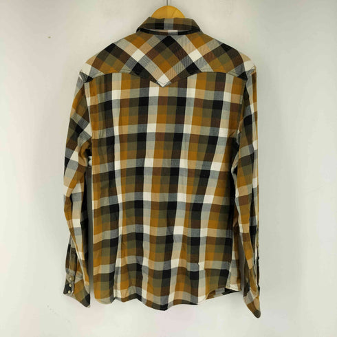 ディーゼル DIESEL L/S チェックウエスタンシャツ メンズ import:M