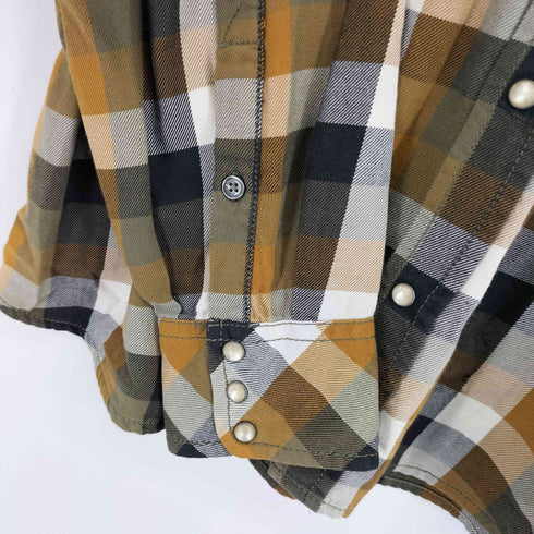 ディーゼル DIESEL L/S チェックウエスタンシャツ メンズ import:M