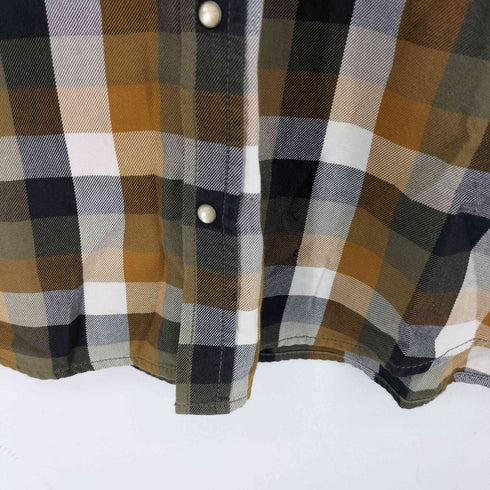 ディーゼル DIESEL L/S チェックウエスタンシャツ メンズ import:M