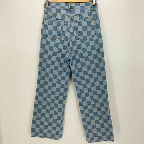 フレディレピ fredy repit ジャガードデニムセミワイドパンツ レディース 38