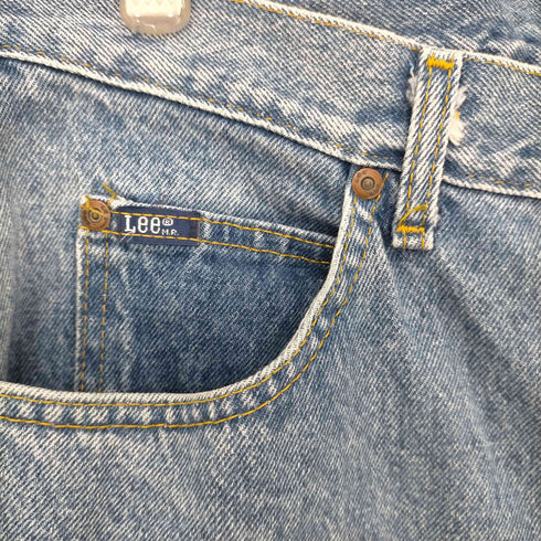 リー Lee ワイドテーパードデニムパンツ メンズ 34×32